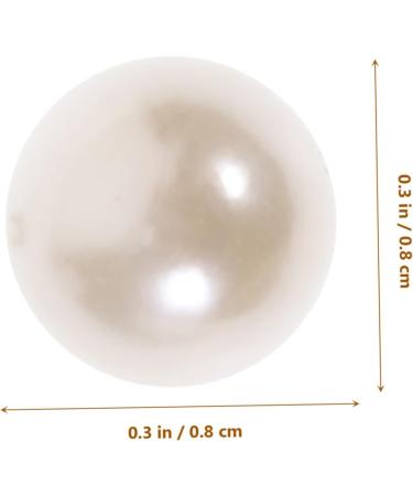 STOBOK 300 Sets Pearl Claw Nails Tiara DIY Head-Dress Rivet DIY Rivets Decor Round Pearl Rivets Bags Manual - Buy Online on SooperMarket.com