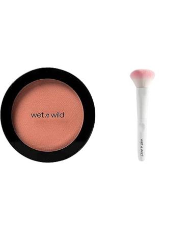 Wet 'n' Wild Coloricon Blush + Rouge Brush Makeup Set: Blush & Make Up Brush Mellow Wine