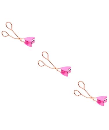 NOLITOY 3pcs Magnetic False Eyelash Curler Makeup Eyelash Curler Make up Applicators for Face False Eyelashes Applicator Tool Lady Tools Stainless Steel Miss Magnetic Force Makeup Tools