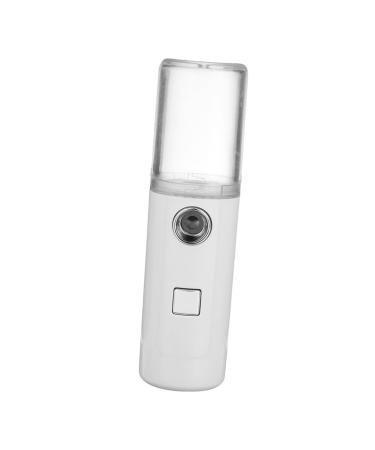 PLAFOPE 1pc Sprayer Hydrating Humidifier Face Steamer Mini Portable Face Mister Mini Air Humidifier White
