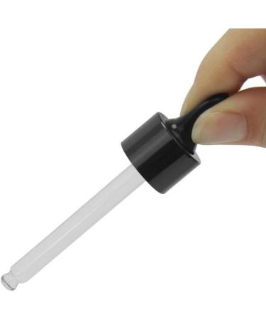 Liummrcy Droppers For Oils 30ml Empty Glass Dropper Bottle Refillable Amber Essential Oil Container Jar with Glass Pipette Dropper - Buy Online on SooperMarket.com