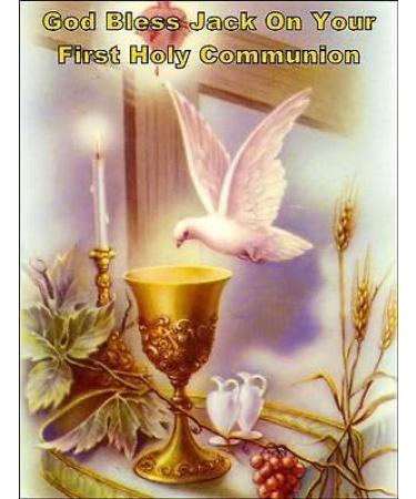 1ST FIRST HOLY COMMUNION CHRISTENING A4 EDIBLE ICING CAKE TOPPER D1