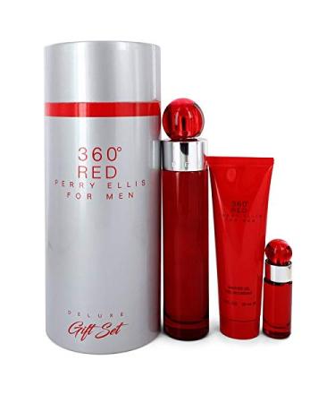 Perry Ellis 360 Red for Men - 3-Piece Gift Set