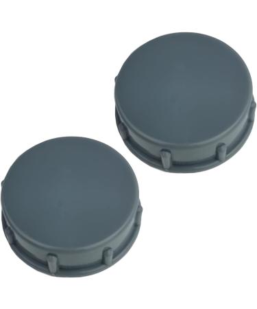 Buy Qrity 2-Pack Kitchen Sink Drain Pipe Locking Caps - 56mm Inner Thread for Leak Prevention | International Shipping Available - Buy Online on SooperMarket.com