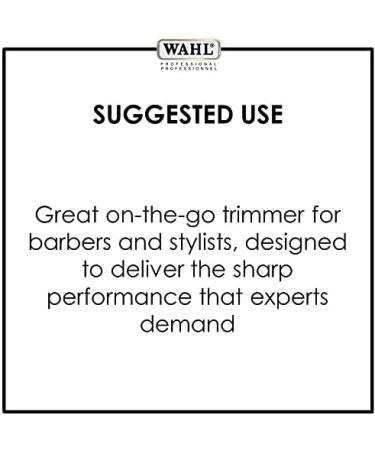 Wahl Professional Peanut Clipper & Trimmer (Black) - Precision Hair Cutting & Fading for Men Barbers & Stylists - 4 Guides Included Easy to Use International Shipping Available - Buy Online on SooperMarket.com