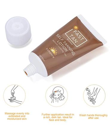Filfeel Browning Cream & Tanning Gel - Self-Tanning Lotion & Natural Sunscreen for Indoor & Outdoor Use - Buy Online on SooperMarket.com