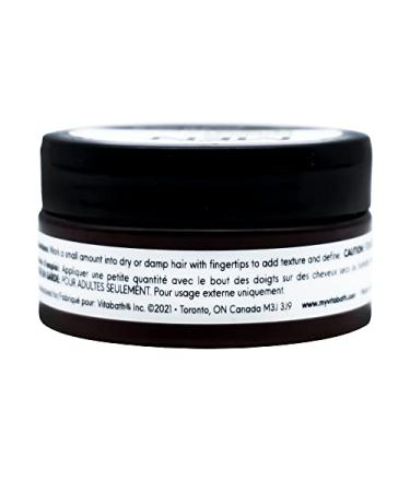 Vitabath Men's Pomade - Medium Hold with Hemp & Beeswax | Natural Hair Styling for Men - Lime & Cedarleaf Scent - 2 oz - Buy Online on SooperMarket.com