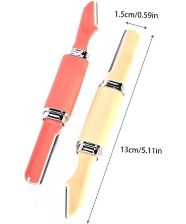 Buy Ipetboom Double-Headed Eyebrow Shaping Tool & Lady Shaver - Exfoliating Facial Hair Trimmer for Women | International Shipping Available - Buy Online on SooperMarket.com