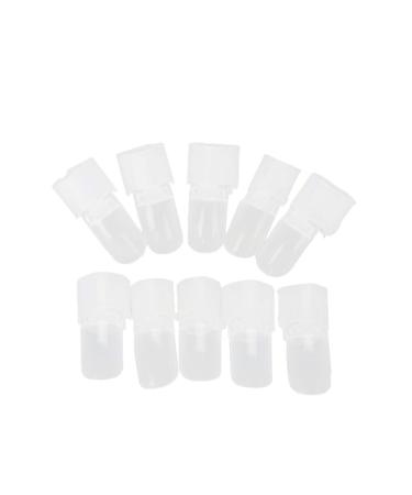 Nail Tips Shield Protector Nail Polish Varnish Protector Holder Nail Tips Cover Finger Nail Protector Tips Easy To Use for Protect 10 Finger Nails