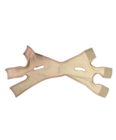 WOFASHPURET Skin Lifting Face Strap Face Lifting Strap Belt Face Firming Strap Double Chin Reducer Cheek Band Face Lifting Belt Face Lifting Band Compact Small Device XL As Shown