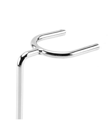 Premium Silver Stainless Steel Razor Stand | Non-Slip Men s Shaving Brush Holder | International Shipping Available - Buy Online on SooperMarket.com