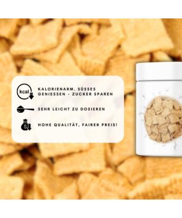 Premium Vegan Flavor Powder | Calorie-Reduced Cinnamon Cereal Aroma | Zero Calorie 200g | Better Nutrition - Buy Online on SooperMarket.com