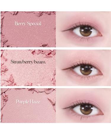 HOLIKA HOLIKA My Fave Vibe Eye Palette 02 Ripe Berries - 12 Berry Shades | Matte Shimmer Glitter Eye Shadow - Korea Beauty & Kbeauty - Buy Online on SooperMarket.com