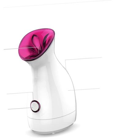 Healeved 2pcs Facial Care Steamer Handy Mist Face Steamer Sprayer Facial Spa Steamer Facial Steamer - Buy Online on SooperMarket.com