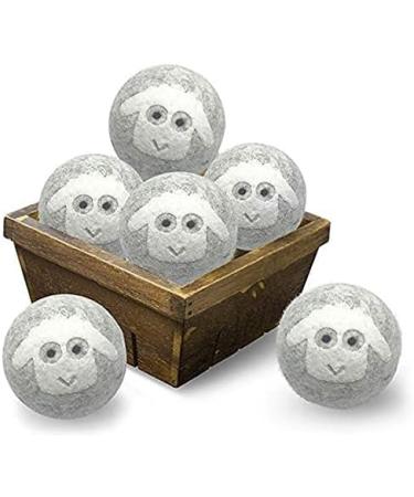 Wool Drying Ball 3 inches XL 100% New Zealand Wool Organic Reusable Natural Fabric Softener Low Allergy Infant Safety