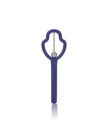 Tongue Tip Trainer Portable Tongue Muscle Trainer Mouth Muscle Training Device Speaking Tools for Clear Speech (Blue)