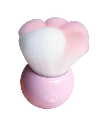 Angoily Makeup Blush Brush Travel Brushes Makeup Professional Makeup Brush Women Makeup Tool Portable Foundation Brush Makeup Gadgets Facial Makeup Brushes Cangzhou Pink Soft Fur