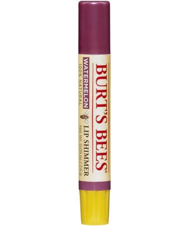 Burt's Bees Lip Shimmer Watermelon 2.6 g - Pack of 1 | Hydrating Lip Color - Buy Online on SooperMarket.com