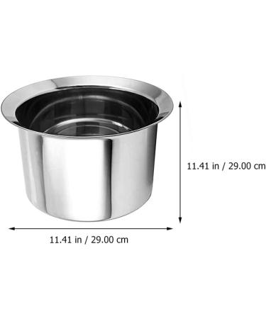 Chamber Pot Bedpan Stainless Steel Urine Pots Potty Urinal Urine Bucket Urinal Bottle for Kids Adults Camping Travel - Buy Online on SooperMarket.com