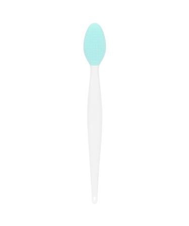 Silicone Nose Cleansing Brush Silicone Exfoliating Lip Brush Deep Cleaning Exfoliating Lip Brush with Double Sided Facial Brush for Blackhead Cleanning Lip Scrubs Exfoliator & Moisturizer(green)