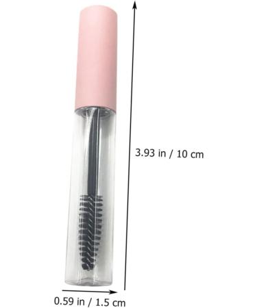 Healeved 5pcs Mascara Tube Makeup Mini Mascara Eyelash Cream Tubes Lipstick Tube Abs - Buy Online on SooperMarket.com