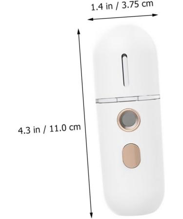 Mikinona 1Pc face water steamer household mini cosmetic white abs spray cold spray moisturizing face steamer Moisturizing spa steamer skin steamer care face - Buy Online on SooperMarket.com