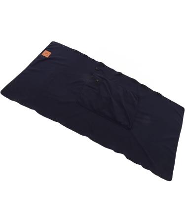 Hztyyier USB Heated Warm Scarf - Quick Heating Flexible Use 3-Stage Temperature Adjustment Cozy Polyester Fabric - Ideal Electric Warm Bed Scarf for Travel (Navy Blue) - Buy Online on SooperMarket.com