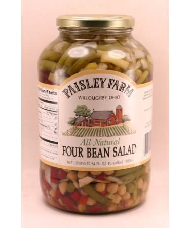 Mikash Paisley Farm All Natural Four Bean Salad 64 Fl Oz