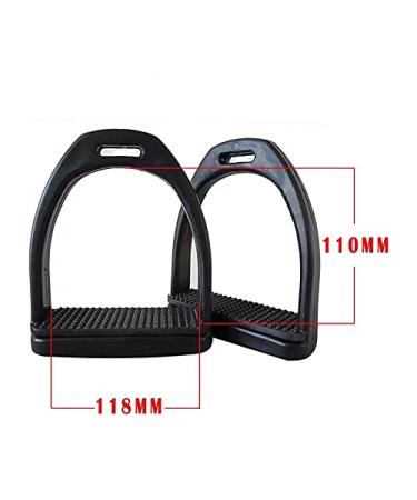 Plastic Stirrup Horse Riding Non-Slip Equestrian Stirrup Safety Saddle Trail with Rubber Horse Mat - Buy Online on SooperMarket.com