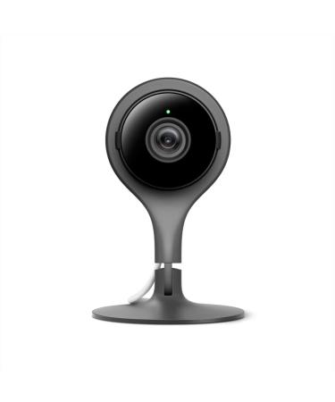 Google Nest Cam Indoor - 1st Generation - Wired Indoor Camera - Control with Your Phone and Get Mobile Alerts - Surveillance Camera with 24/7 Live Video and Night Vision 1st Gen 1 Count (Pack of 1) Nest Cam (Indoor, Wired)