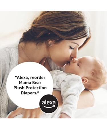 Amazon Brand - Mama Bear Plush Protection Newborn Diapers  Ultra-soft  Hypoallergenic  Dermatologist Tested  For Babies Weighing Up to 10 Pounds  Assorted Print  32 Count Size 0 (32 Count) 1 Pack - Buy Online on SooperMarket.com