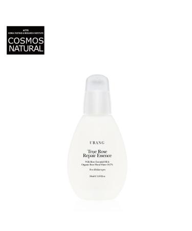 True Rose Repair Essence - Cosmos Natural Certified | Deep Healing Moisturizer with 50.7% Rosa Damascena & Rose Essential Oil | Soothes Redness | 1.69 Oz - Buy Online on SooperMarket.com
