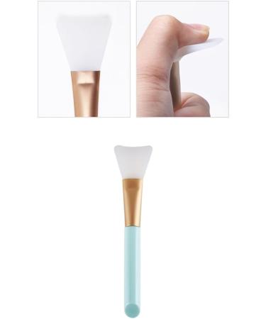 Facial Mask Brush Silicone Facial Mask Brush Hairless Face Makeup Applicator Mud Mask Brush DIY Mask Cosmetic Brush Blue - Buy Online on SooperMarket.com