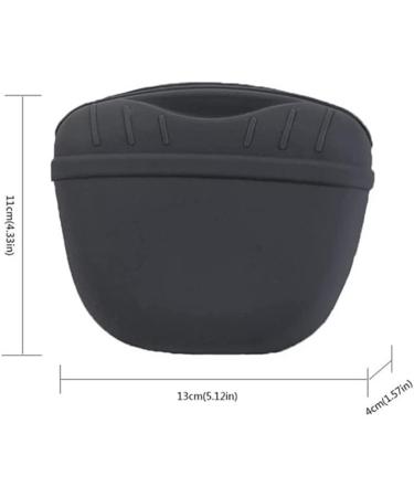 Ki Wednesday Silicone Food Pouch for Dogs - Leak-Proof Snack Pocket with Magnetic Closure for Training - International Shipping Available - Buy Online on SooperMarket.com