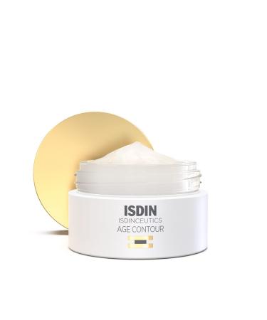 ISDIN Age Contour Face and Neck Anti-Aging Benefits Cream  Moisturizing and Firming Action  Suitable for Sensitive Skin and Non-comedogenic 1.8 Fl Oz