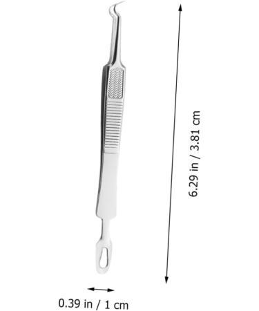 MAGICLULU 3pcs Clip Blackheads Kit Blackhead Extraction Tool Extractor Precision Pimple Stainless Steel - Buy Online on SooperMarket.com