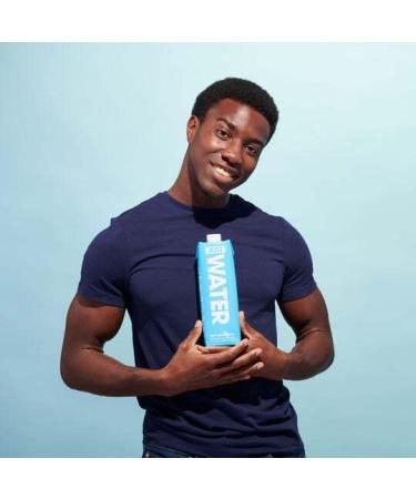 JUST Water - 100% Spring Water | Naturally Alkaline 8.0 pH | Plant-Based & BPA Free | Sustainable & Fully Recyclable Boxed Water Bottle - Eco-Friendly | 1L / 33.8 Fl Oz (Pack of 6) - Buy Online on SooperMarket.com