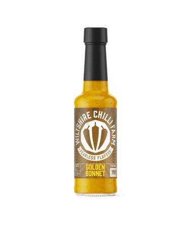 Wiltshire Chilli Farm Golden Bonnet Extreme Hot Sauce 140ml
