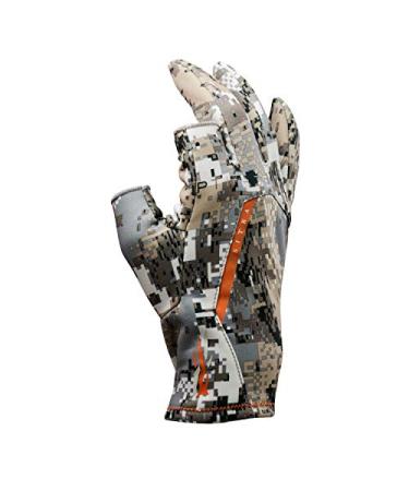 Sitka Men's Fanatic Whitetail Optifade Elevated II Camo Hunting Gloves Medium