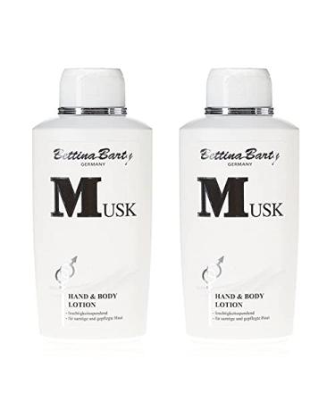 Bettina Barty Musk Hand & Body Lotion 2 x 500 ml Value Pack 500 ml (Pack of 2)