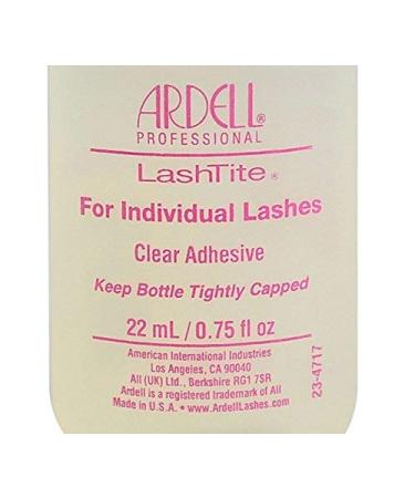 Ardell Lashtite Eyelash Adhesive - DARK & CLEAR Glue for Duralash Individual Lashes - 0.75 fl oz - Buy Online on SooperMarket.com