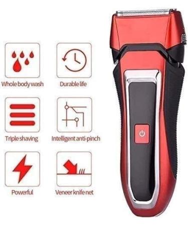 GeRRiT Electric Razor for Men - Rechargeable Wet & Dry Shaver with Precision Trimmer IPX7 Waterproof Multifunctional Design - Shop Internationally Now - Buy Online on SooperMarket.com