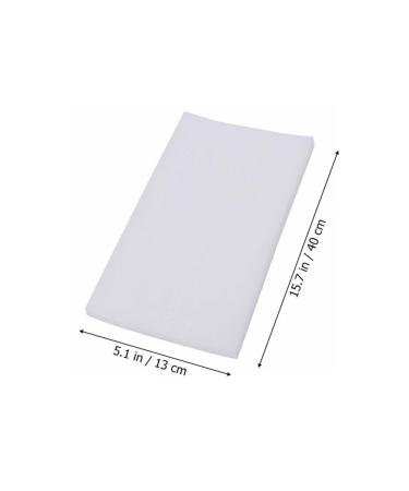 OSALADI 50 Sheets Foam Hair Dyeing Separating Paper - Washable Barber Shop Tool 40x13cm for Effortless Hair Coloring - Buy Online on SooperMarket.com
