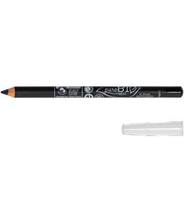 PuroBio Kajal Eye Pencil No. 01 Black 30 g No. 01 Black 1 piece (1 pack)