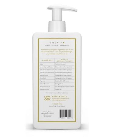 Native Coconut Milk & Turmeric Curls 2-in-1 Shampoo & Conditioner - Nourishing & Hydrating for Curly Hair - 16.5 fl oz - Buy Online on SooperMarket.com
