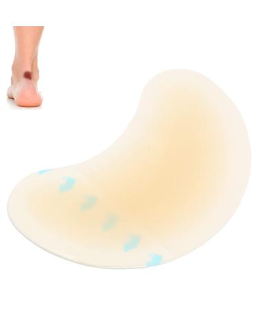 Blister Bandages Corn Stickers Hydrocolloid Gel Cushions Heel Sticker Foot Corn Removal Pad Foot Care Tool Blister Prevention Feet Blister Pads Blister Patches for Foot Toe(42*62mm half moon shape)