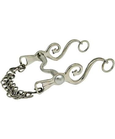 Shop Kandare Spanish Baroque Portuguese Show Bridles - Gold & Silver Colors with Chin Chain | Sizes 12.5 to 16.5 - Buy Online on SooperMarket.com