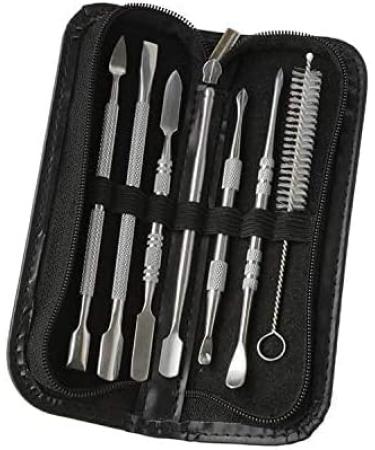 Gadget Nerds Wax Carver Tool Kit - 7 Piece Set with Brush | Essential Wax Carving Tools - Buy Online on SooperMarket.com