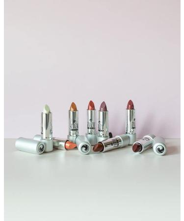 Zuzu Luxe Lip Color Lipstick in Sazerac - Pinkish Peach/Warm Pearl | 0.13 oz | Paraben-Free, Vegan, Gluten-Free, Cruelty-Free, Non-GMO - Buy Online on SooperMarket.com