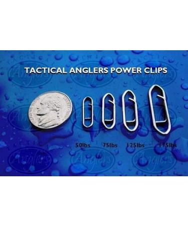 TACTICAL ANGLER'S Power Clips 50lbs - 30 pack